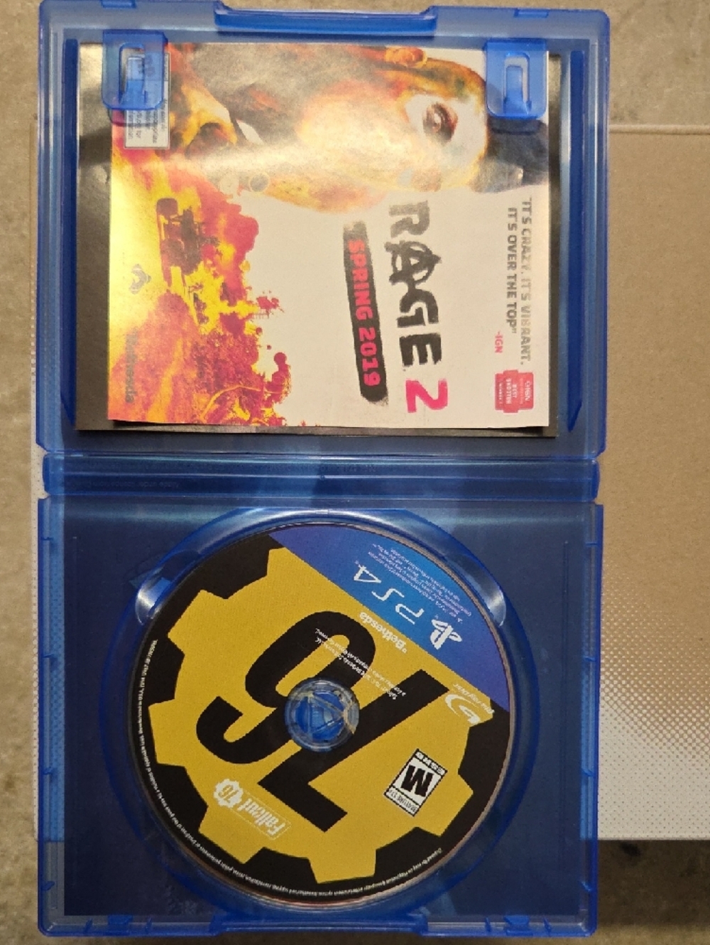 Fallout 76 (PS4) - Black & Gold Cover. (PREOWNED) - Picture 3 of 3